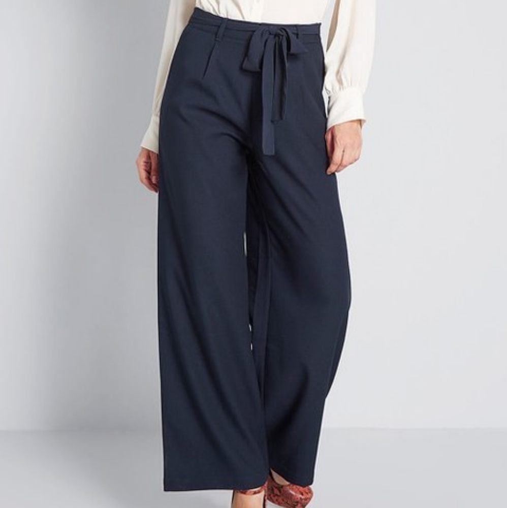 NWOT Modcloth The Savannah Pant Navy 1X